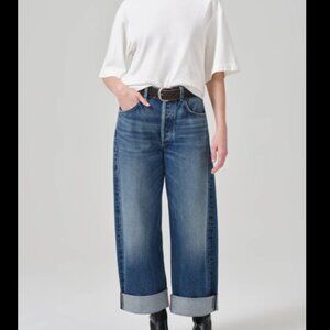 Ayla Baggy Cuffed Crop in Brielle - Size 28 - Lightly Worn!